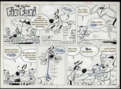 Fix und Foxi Originalzeichnungen