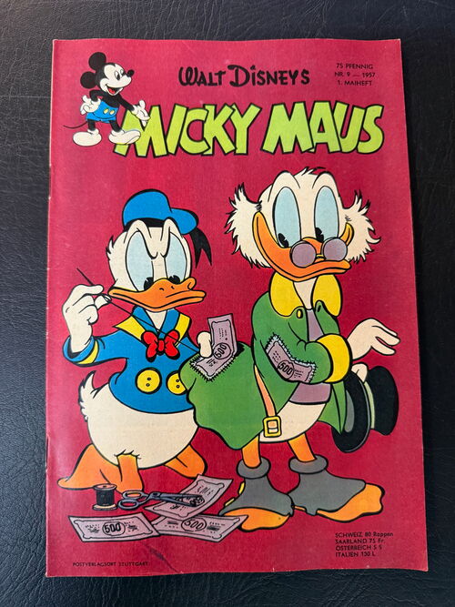 Micky Maus Jahrgang 1957 Nummer  9 (Ehapa Verlag ab 1951)