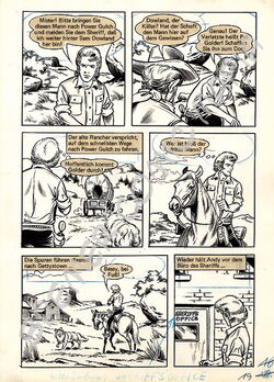 Bessy TB 16 - Originalzeichnung