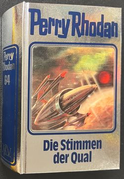 Perry Rhodan Silberbuch mit Hologramm-Cover 64 Stimmen der Qual