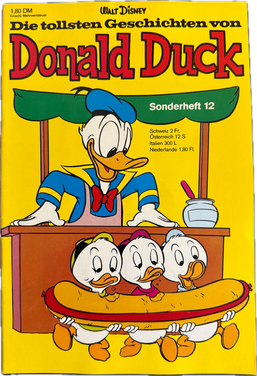 Tollsten Geschichten von Donald Duck (Ehapa ab 1965) Heft 12