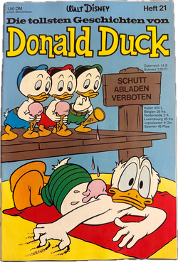 Tollsten Geschichten von Donald Duck (Ehapa ab 1965) Nummer 21