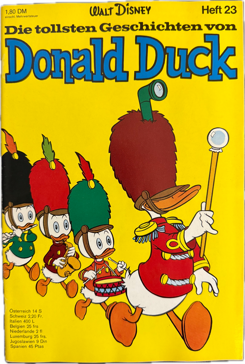 Tollsten Geschichten von Donald Duck (Ehapa ab 1965) Nummer 23