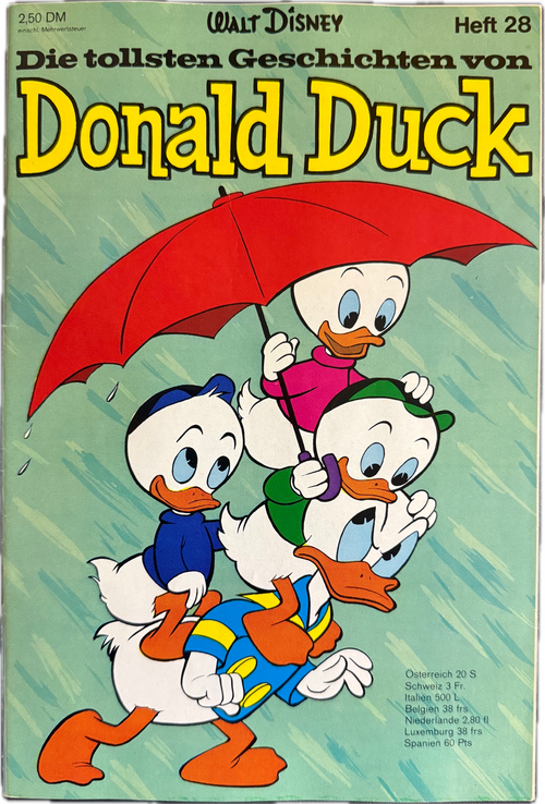 Tollsten Geschichten von Donald Duck (Ehapa ab 1965) Nummer 28