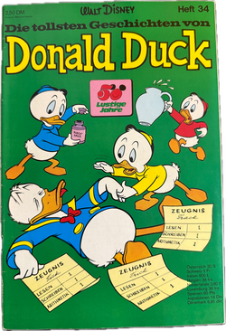 Tollsten Geschichten von Donald Duck (Ehapa ab 1965) Nummer 34
