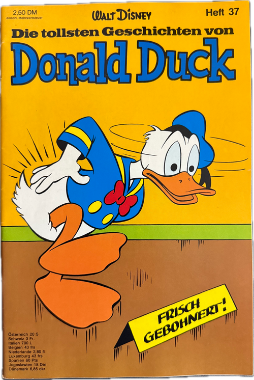 Tollsten Geschichten von Donald Duck (Ehapa ab 1965) Heft 37