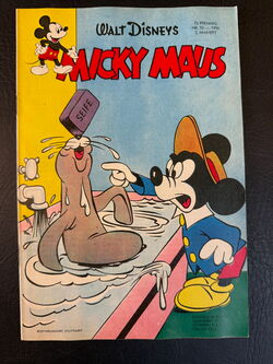 Micky Maus Jahrgang 1956 Nummer 10 (Ehapa Verlag ab 1951)