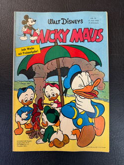 Micky Maus Jahrgang 1958 Nummer 19 (Ehapa Verlag ab 1951)