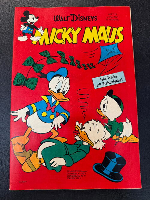 Micky Maus Jahrgang 1961 Nummer 19 (Ehapa Verlag ab 1951)
