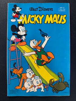 Micky Maus Jahrgang 1962 Nummer 27 (Ehapa Verlag ab 1951)