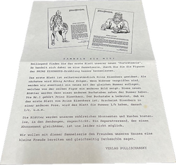 Prinz Eisenherz - Werbezettel (A4) Sammeln Sie mit!