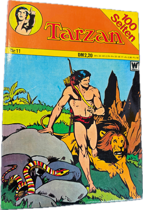100 Seiten Williams Tarzan Nr. 11