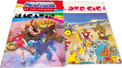 Masters of the Universe Magazin Mit seltenen losen Spielposter