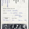 Rolling Stones  - Original-Fan-Club-Karte der 60er Jahre (Motiv 267)