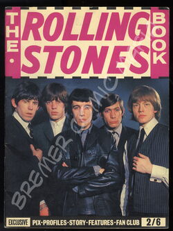 The Rolling Stones Book - Exclusive Pix-Profiles-Story-Features-Fan Club 2/6.  (Artikel 357)