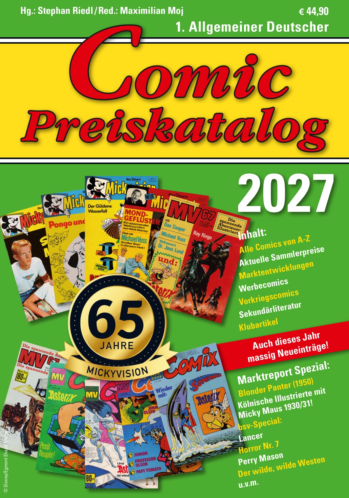 Comic Preiskatalog 2027 Softcover