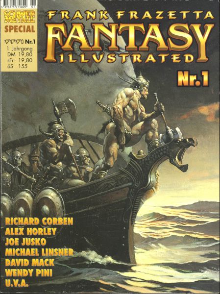 Frank Frazetta Fantasy Illustrated 1 (SC)